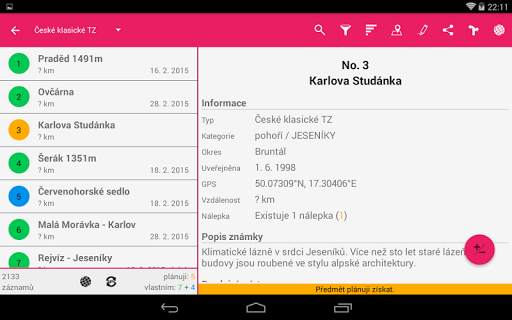 Turistické Známky screenshot 9