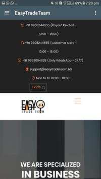 Easy Trade Team screenshot 4