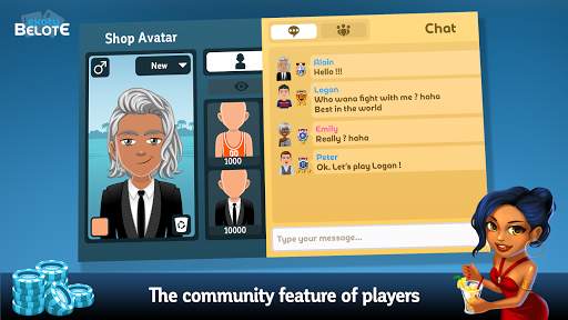 Exoty Online Belote & Coinche screenshot 6