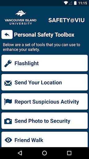 VIU Safety screenshot 5