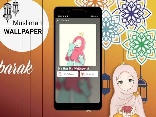 Muslimah Girly Wallpaper screenshot 7