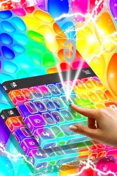 Electric Color Keyboard Theme screenshot 2