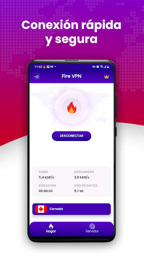 Fire VPN - Vpn Proxy Browser screenshot 1