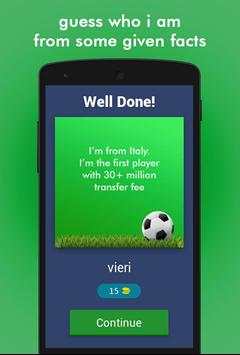 Football Game Trivia/Quiz - Guess Football Players screenshot 2