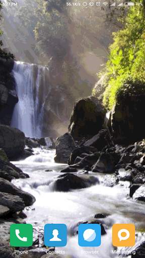 Waterfall Live Wallpaper screenshot 1