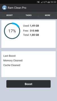Ram Clean Pro screenshot 1