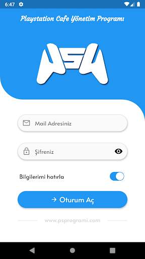 Playstation Cafe Yönetim Programı - Mobil Takip screenshot 1