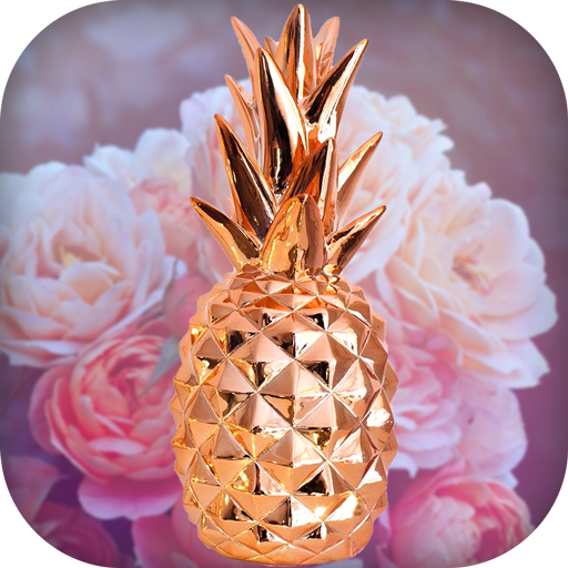 Rose gold marble wallpapers icon