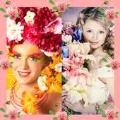Flowers Photo Collage logo