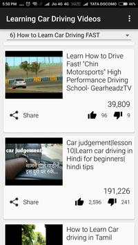 Learn Car Driving Videos app screenshot 2