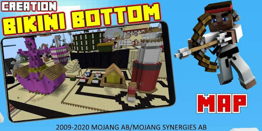 Bikini Bottom City Map [Mobs Mod] screenshot 5