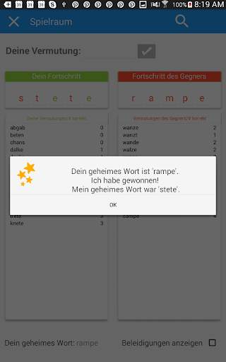 P3nto--Das Wortspiel mit Fünf Buchstaben screenshot 14