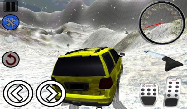 4x4 Winter Off-Road Driving 3D screenshot 2