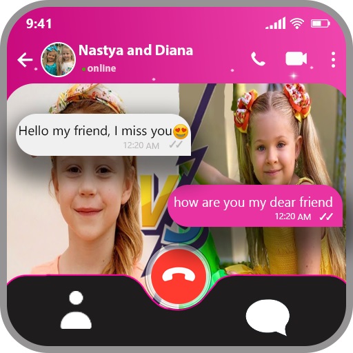 call with Nastya and Diana icon