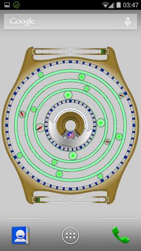 Planetary Clock Live-Wallpaper screenshot 7