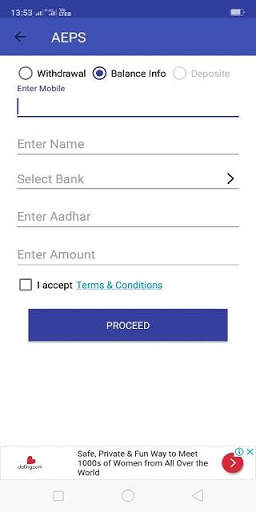 Monopay -AePS , Money Transfer , Recharge स्क्रीनशॉट 8