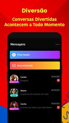 RealU - videochat ao vivo screenshot 6