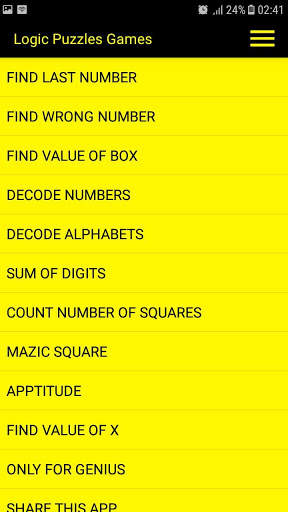 Logic puzzles games screenshot 1