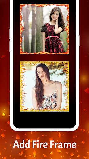 Fire Text Letters Photo frames NameArt Flamingtext 5 تصوير الشاشة