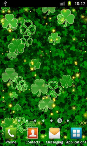 Shamrock Live Wallpaper screenshot 2