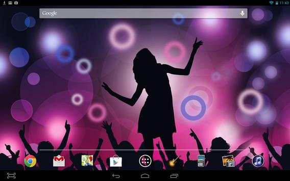 Neon Disco LWP screenshot 3