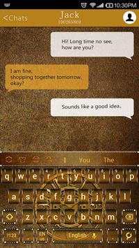 Golden Clock Keyboard screenshot 3