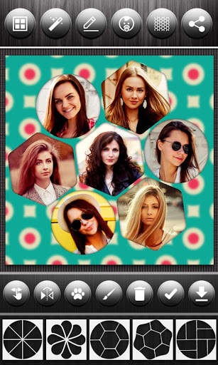 Circle Photo Collage Maker screenshot 5