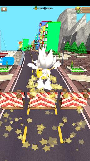 Subway Soni Blue Hedgehog Dash - Endless Run Game screenshot 4