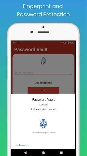 Password Vault Lite screenshot 1