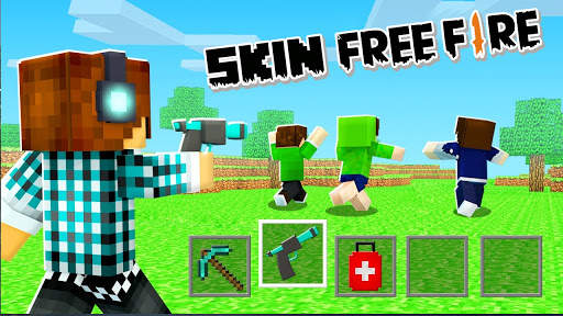 Skins 🔥Free Fire Craft For Minecraft PE 2021 screenshot 3