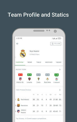 Footballi - scores and news screenshot 4