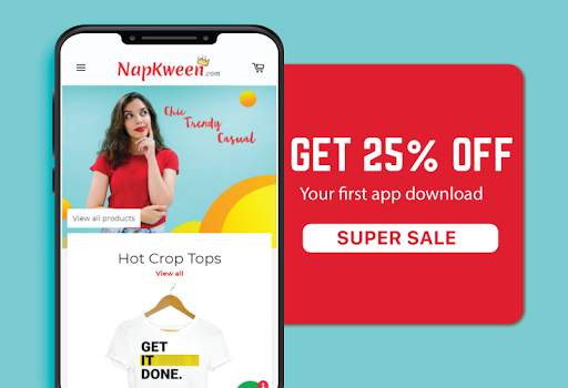 NapKween Online Fashion Shopping App screenshot 1