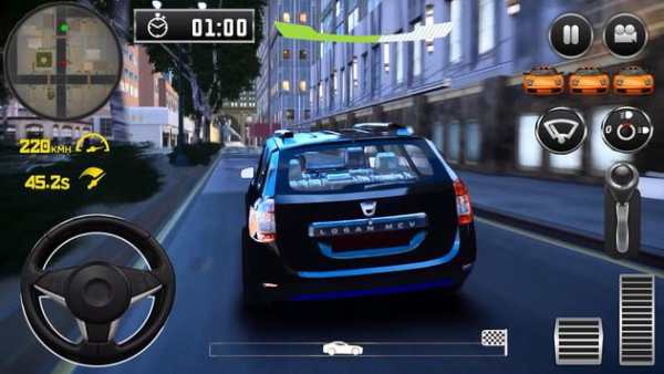 City Driving Dacia Car Simulator screenshot 2