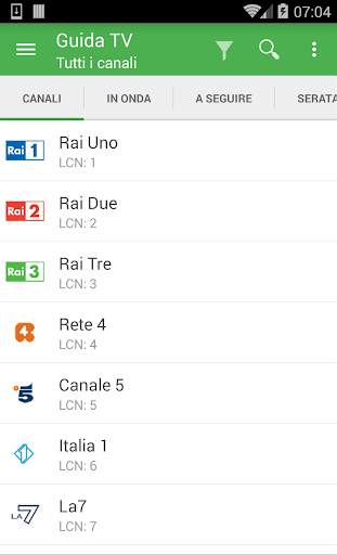 TV Guide Italy FREE screenshot 1