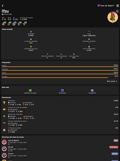 Clash of Stats pour Clash of Clans screenshot 7
