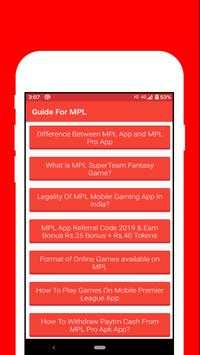 Mpl tips - Mpl cricket - Mpl ludo - MPL Rummy screenshot 2