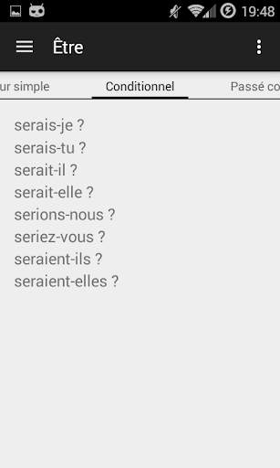 French Verbs скриншот 4