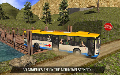 Bus Driving Simulator-Bus Game screenshot 17