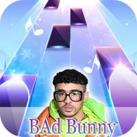 Bad Bunny On Piano Tiles 2020 logo