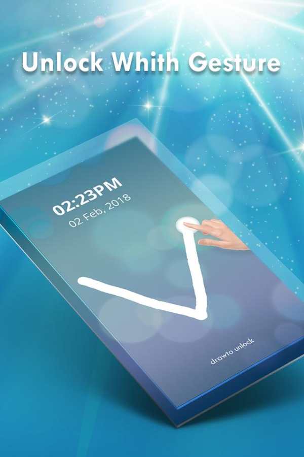 Gesture Lock Screen screenshot 1