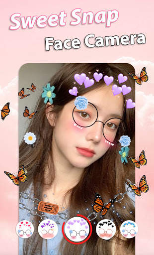 Sweet Snap Face Camera - Snap Cat Live Filter screenshot 1