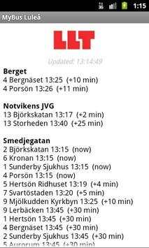 MyBus Luleå screenshot 2