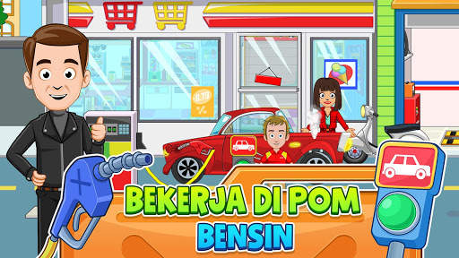 My Town : Car wash fix & drive screenshot 9