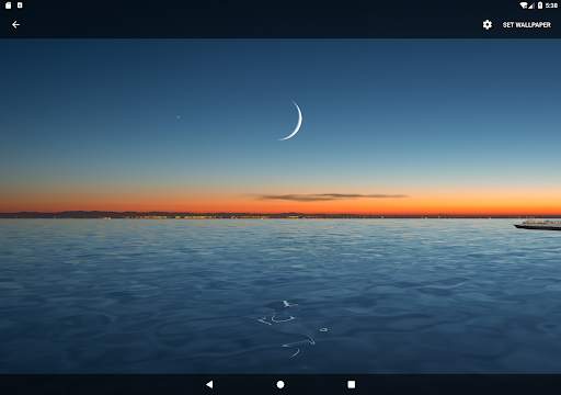 Moon Over Water Live Wallpaper screenshot 20
