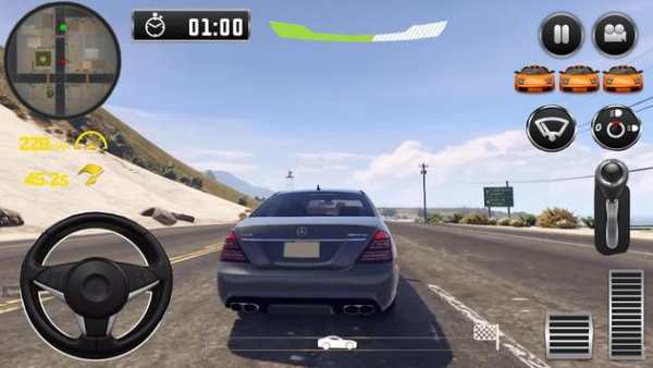 City Driving Mercedes - Benz Simulator screenshot 3