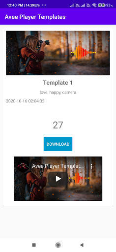 Lantas: Avee Player Templates Download screenshot 2