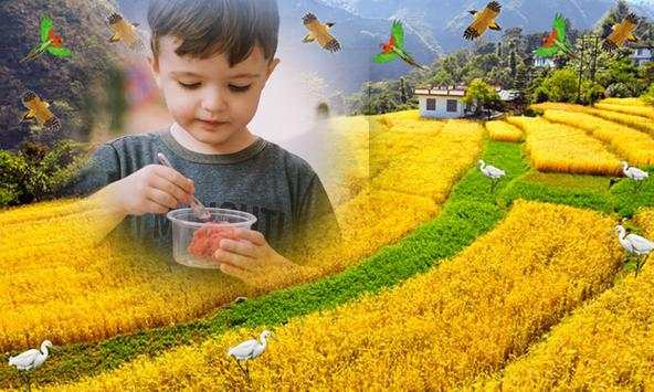Village agriculture photo frame application screenshot 24
