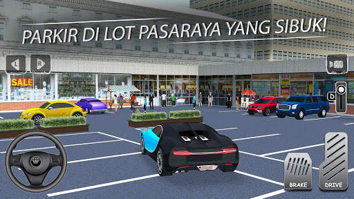Tempat Letak Kereta Profesor: Simulator 3D Sekolah screenshot 5