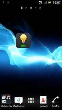 Flashlight and Battery Widget screenshot 1