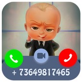 Baby Boss Fake Call icon